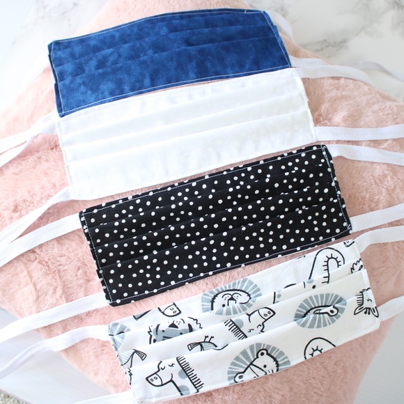 MBM Unlimited Accessories - Face Mask Adult Reusable Cute Cotton Double Layer